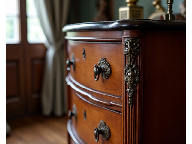 Gerestaureerde antieke commode